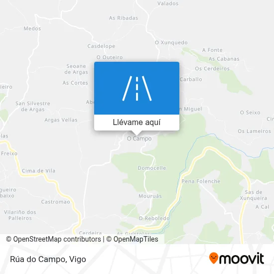 Mapa Rúa do Campo