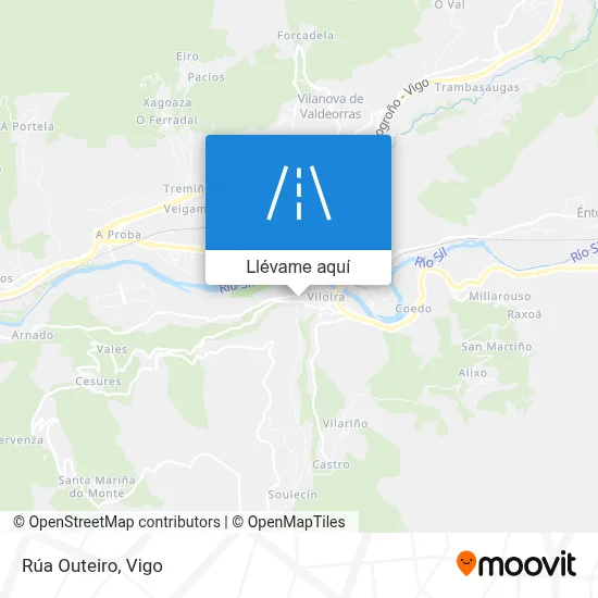 Mapa Rúa Outeiro