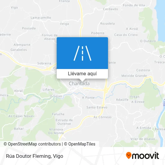 Mapa Rúa Doutor Fleming