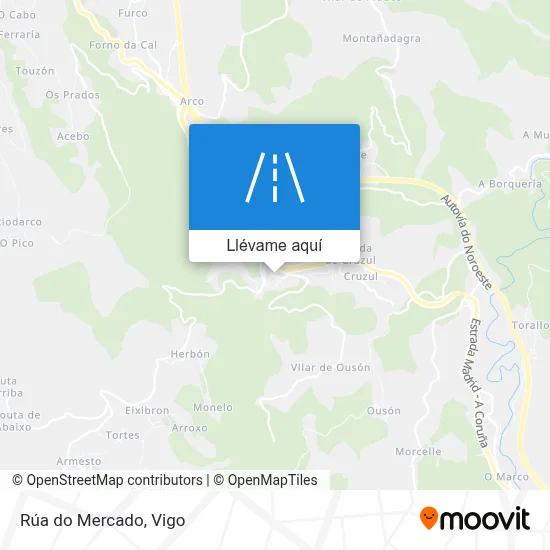 Mapa Rúa do Mercado