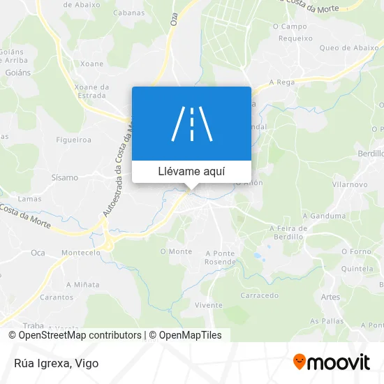 Mapa Rúa Igrexa
