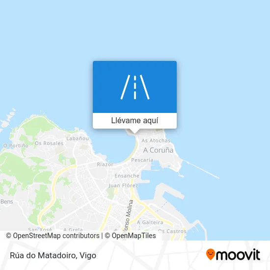 Mapa Rúa do Matadoiro