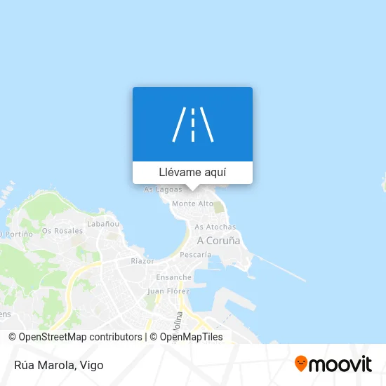 Mapa Rúa Marola
