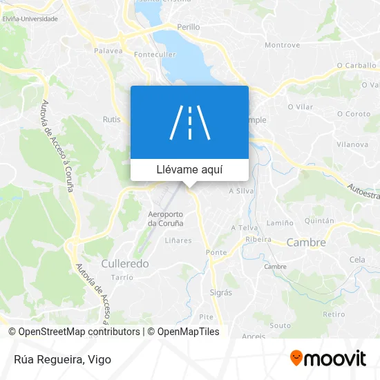 Mapa Rúa Regueira