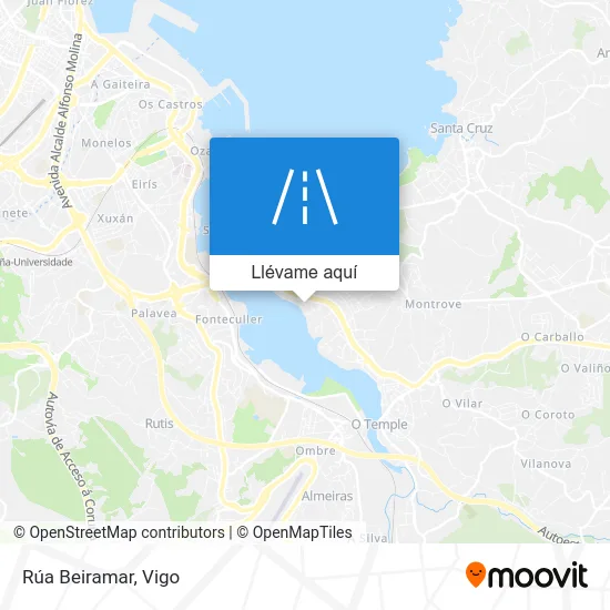 Mapa Rúa Beiramar