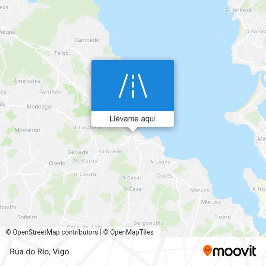 Mapa Rúa do Río