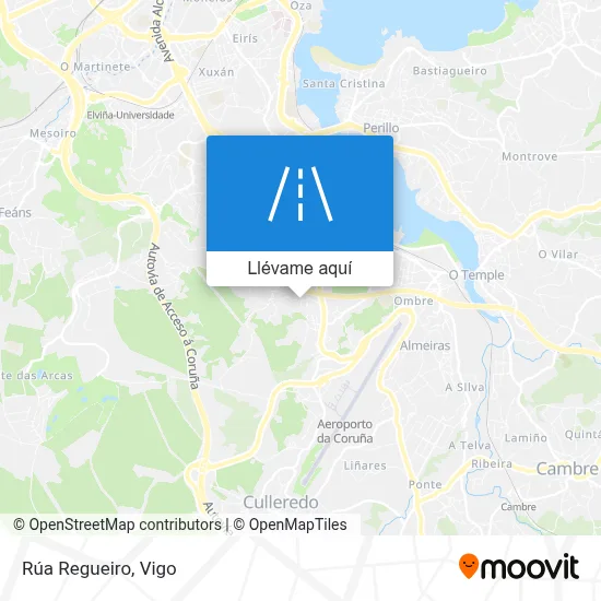 Mapa Rúa Regueiro