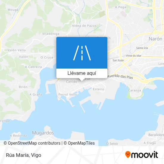 Mapa Rúa María