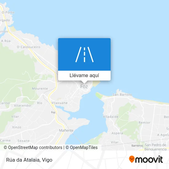 Mapa Rúa da Atalaia