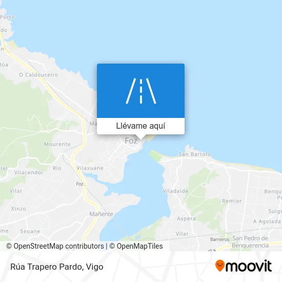 Mapa Rúa Trapero Pardo