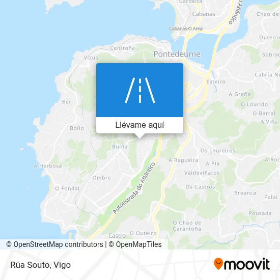 Mapa Rúa Souto