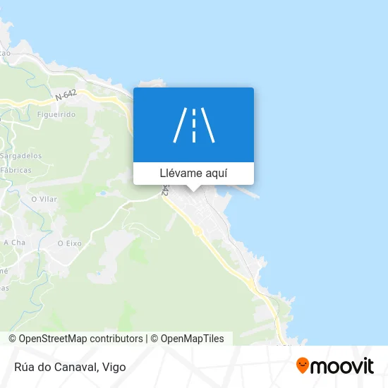 Mapa Rúa do Canaval