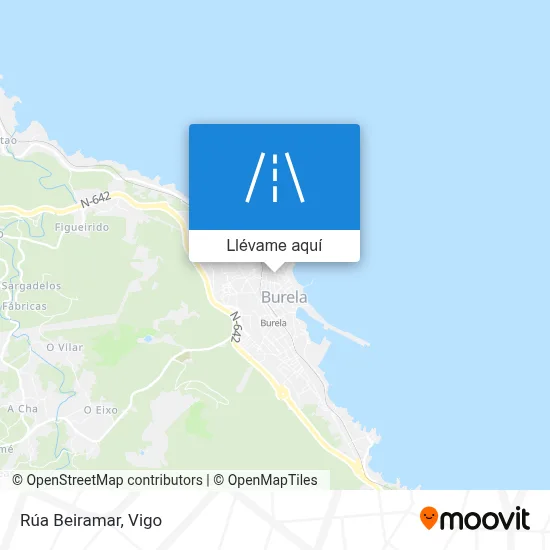 Mapa Rúa Beiramar