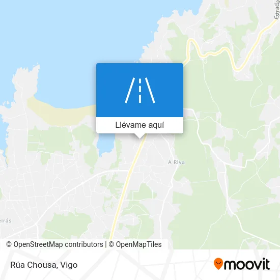 Mapa Rúa Chousa