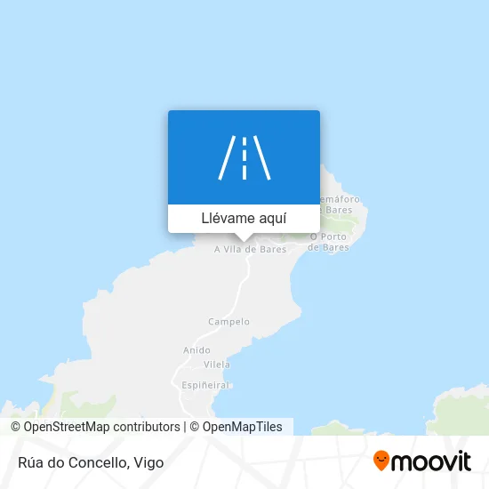 Mapa Rúa do Concello