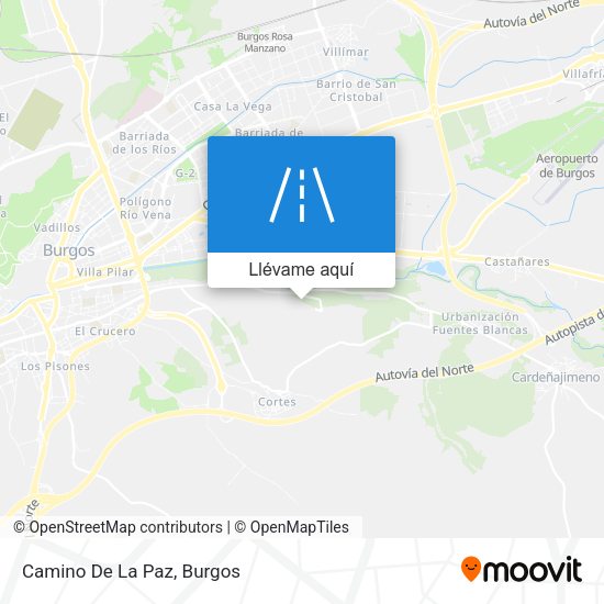 Mapa Camino De La Paz