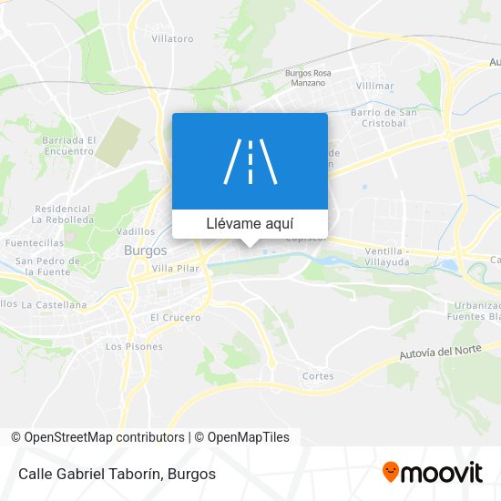 Mapa Calle Gabriel Taborín