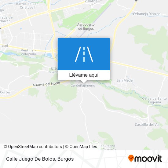 Mapa Calle Juego De Bolos