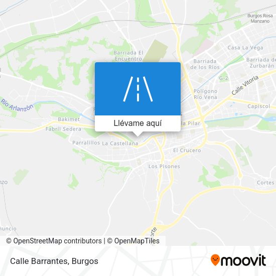 Mapa Calle Barrantes