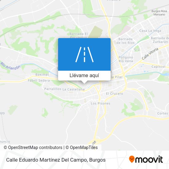 Mapa Calle Eduardo Martínez Del Campo