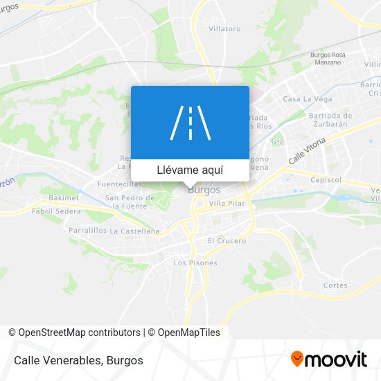 Mapa Calle Venerables