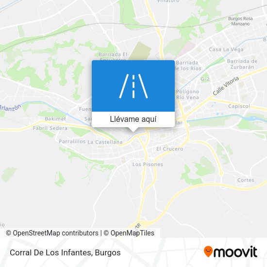 Mapa Corral De Los Infantes