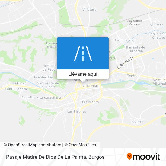 Mapa Pasaje Madre De Dios De La Palma