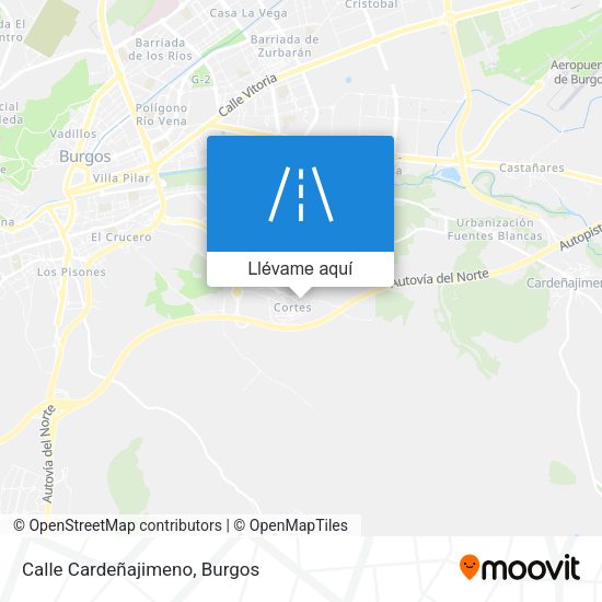 Mapa Calle Cardeñajimeno