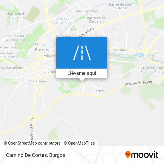 Mapa Camino De Cortes