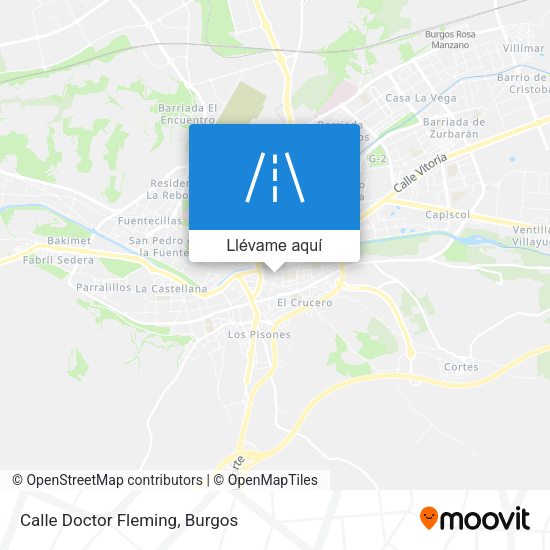 Mapa Calle Doctor Fleming