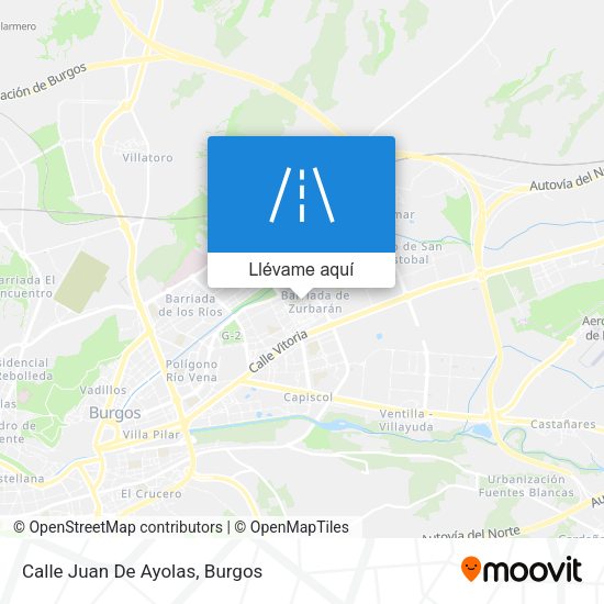 Mapa Calle Juan De Ayolas