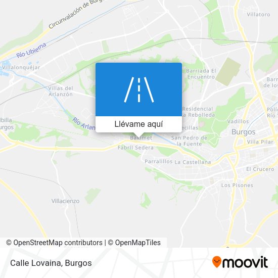 Mapa Calle Lovaina