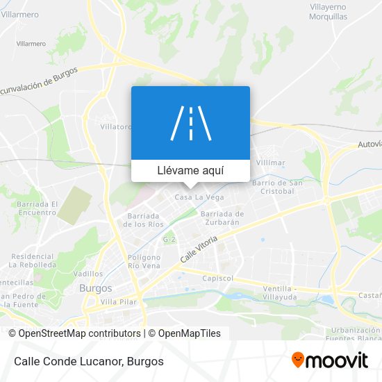 Mapa Calle Conde Lucanor