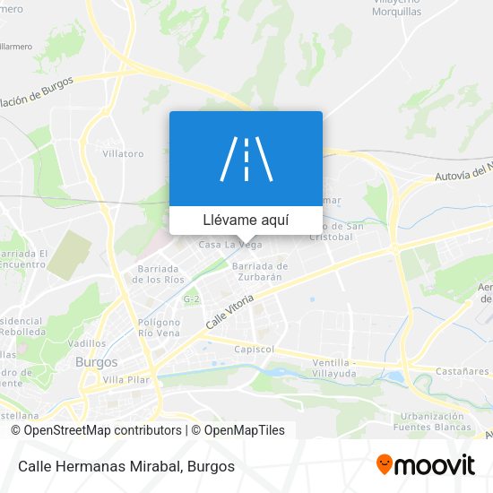 Mapa Calle Hermanas Mirabal