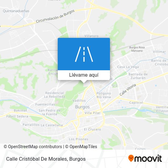 Mapa Calle Cristóbal De Morales