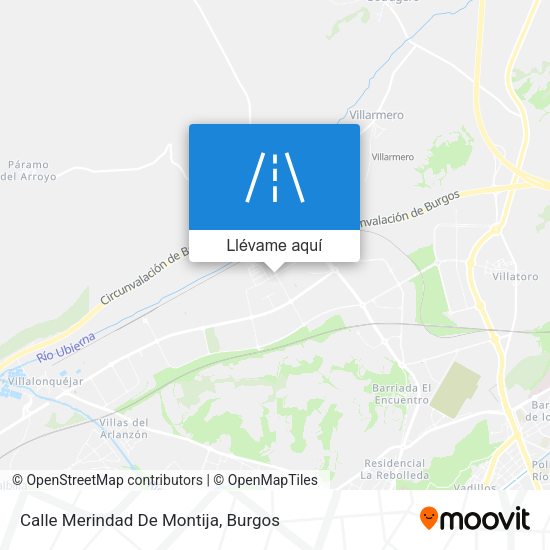 Mapa Calle Merindad De Montija