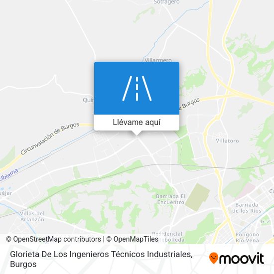 Mapa Glorieta De Los Ingenieros Técnicos Industriales