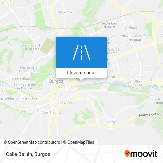 Mapa Calle Bailén