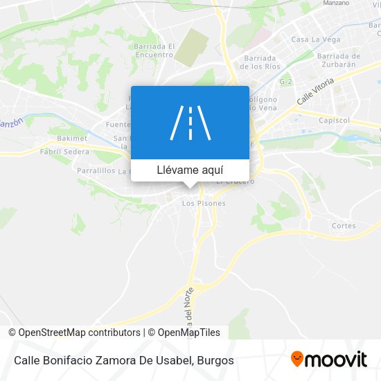 Mapa Calle Bonifacio Zamora De Usabel