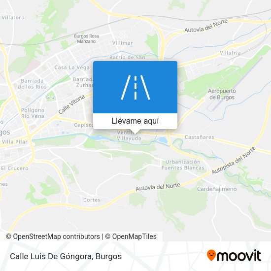 Mapa Calle Luis De Góngora