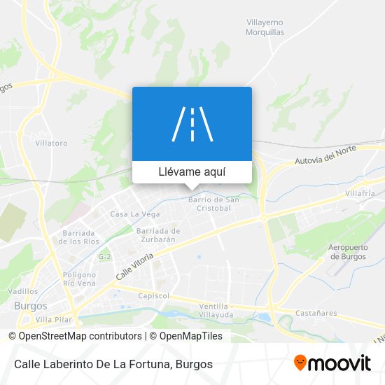 Mapa Calle Laberinto De La Fortuna