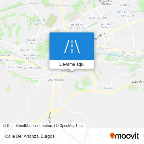 Mapa Calle Del Arlanza