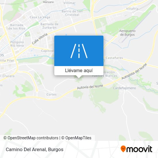 Mapa Camino Del Arenal