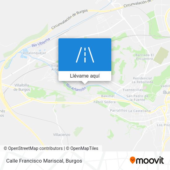 Mapa Calle Francisco Mariscal