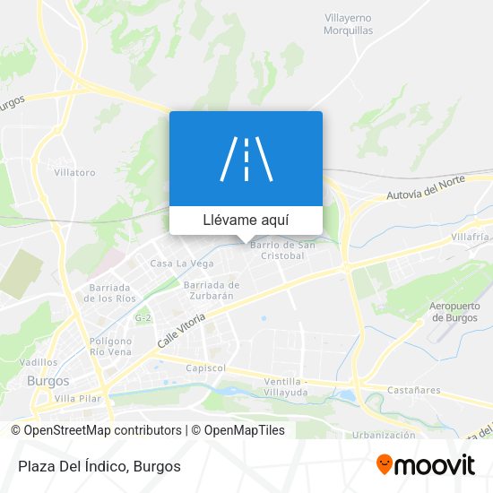 Mapa Plaza Del Índico