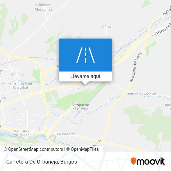 Mapa Carretera De Orbaneja