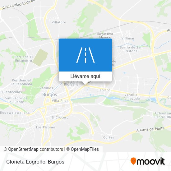 Mapa Glorieta Logroño