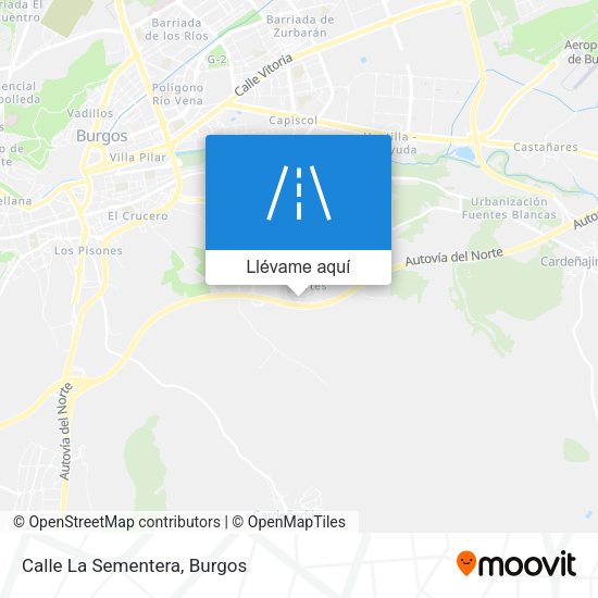 Mapa Calle La Sementera