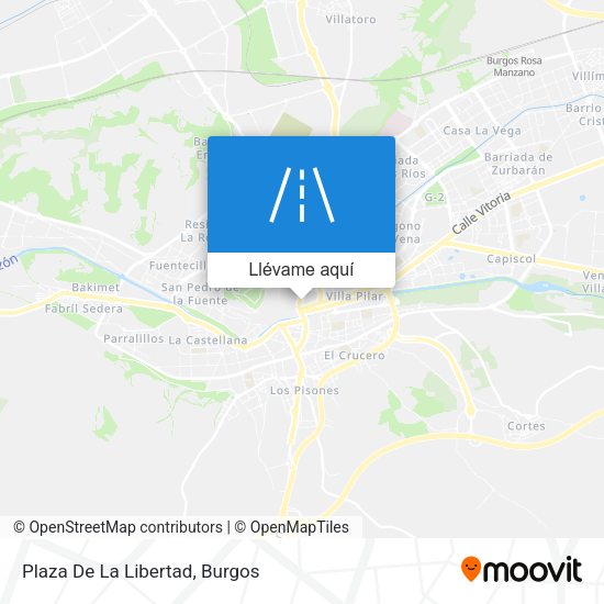 Mapa Plaza De La Libertad