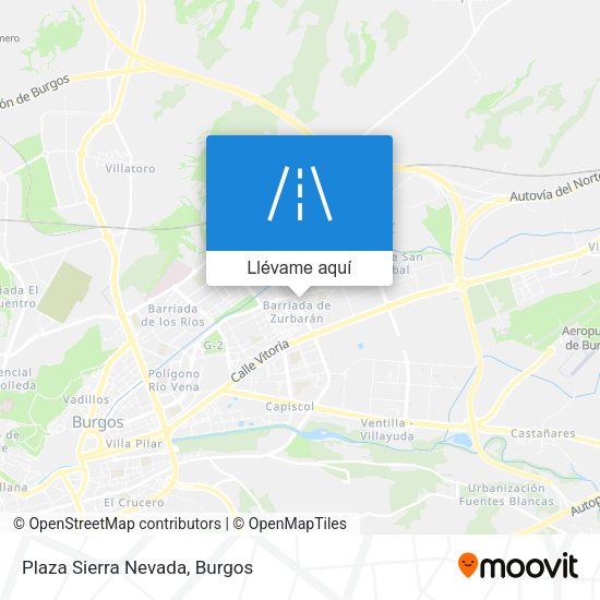 Mapa Plaza Sierra Nevada